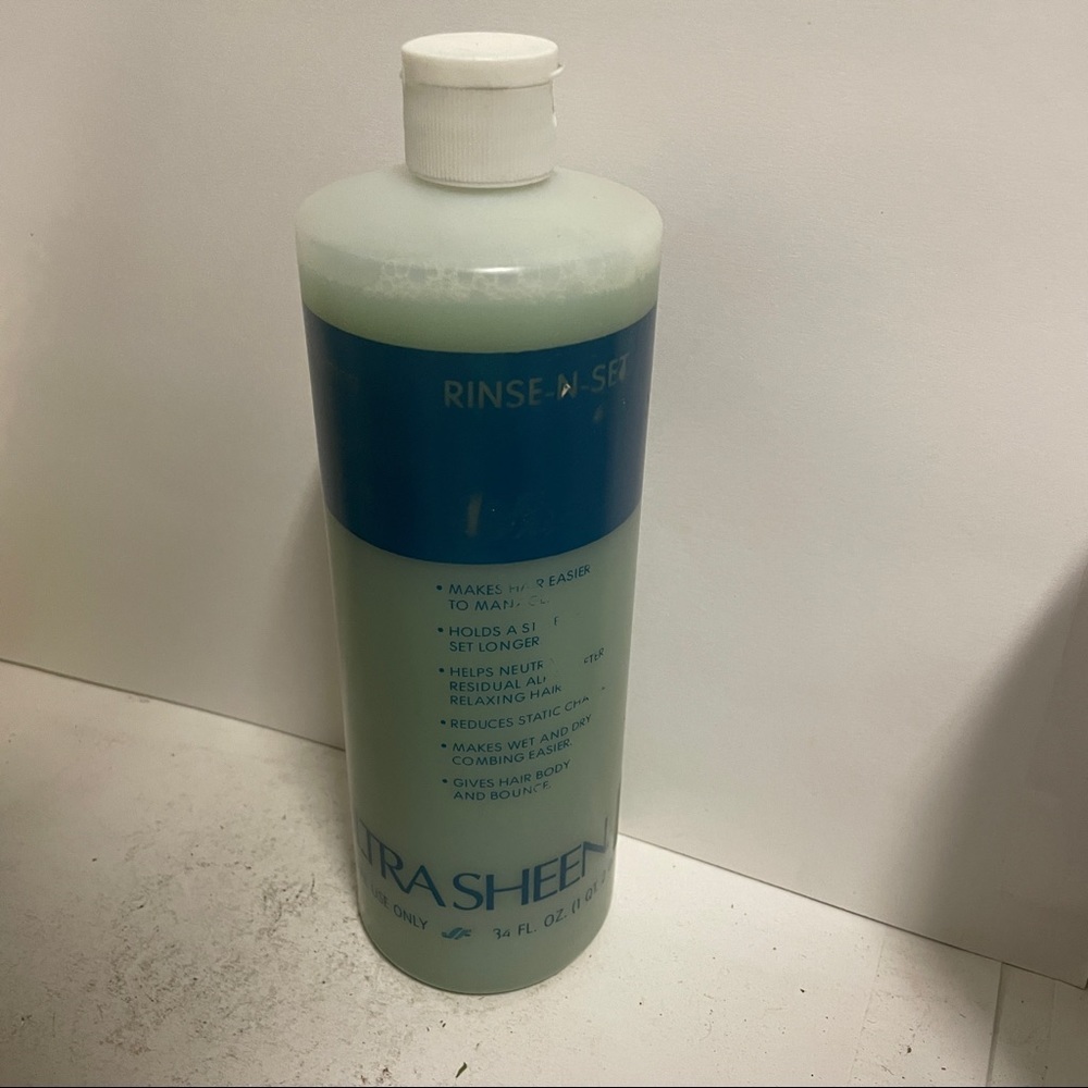Ultra Sheen Rinse N Set Hair Setting Lotion HTF